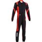 Preview: Sparco Kartoverall Thunder Advanced schwarz/rot Gr. L